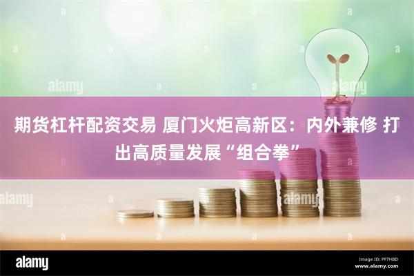 期货杠杆配资交易 厦门火炬高新区：内外兼修 打出高质量发展“组合拳”