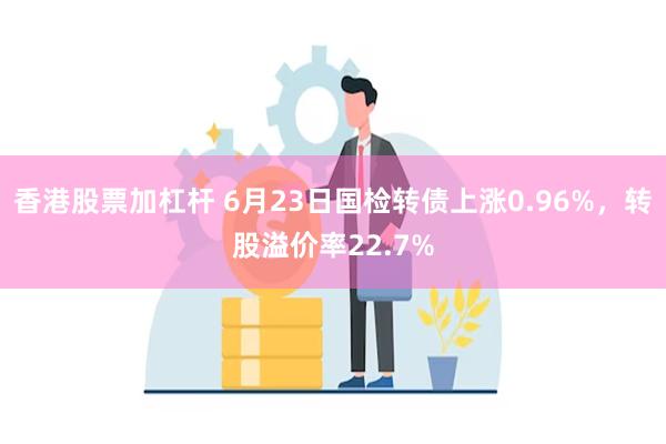香港股票加杠杆 6月23日国检转债上涨0.96%，转股溢价率22.7%