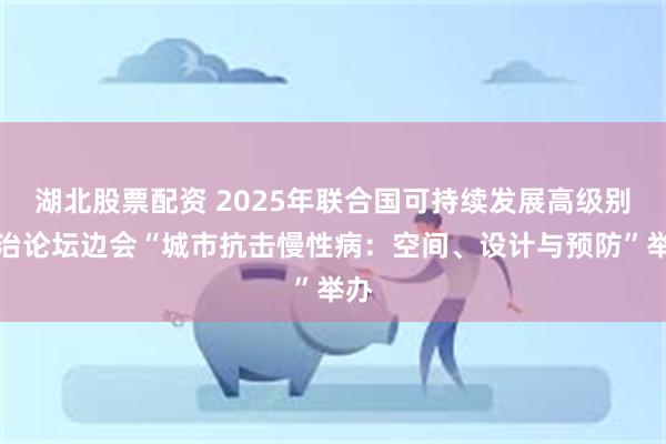 湖北股票配资 2025年联合国可持续发展高级别政治论坛边会“城市抗击慢性病：空间、设计与预防”举办
